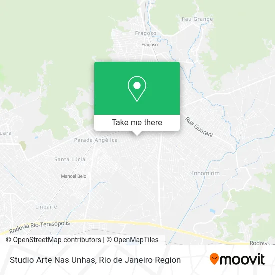 Studio Arte Nas Unhas map