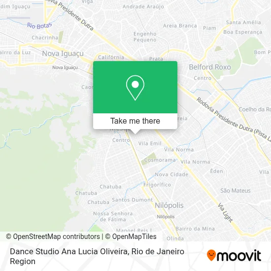 Dance Studio Ana Lucia Oliveira map