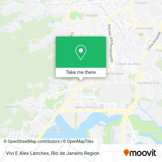 Vivi E Alex Lanches map