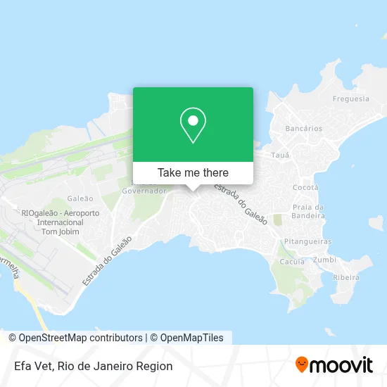 Efa Vet map