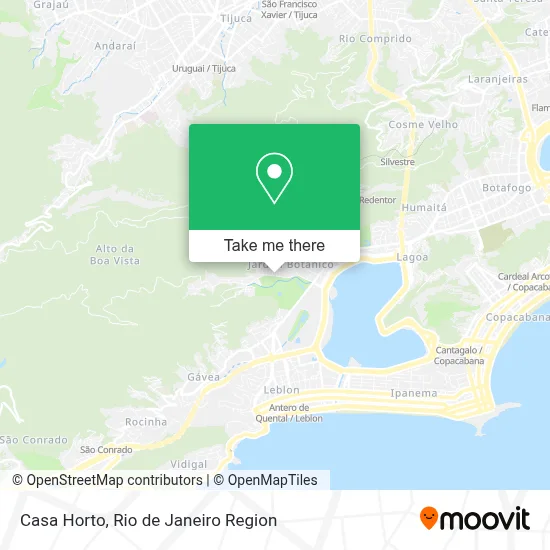 Casa Horto map