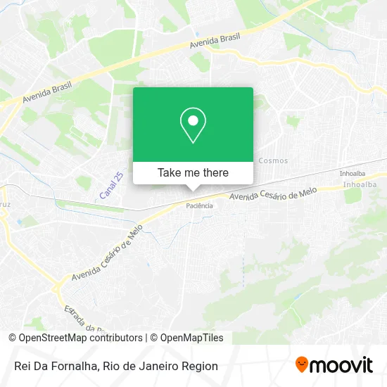 Rei Da Fornalha map