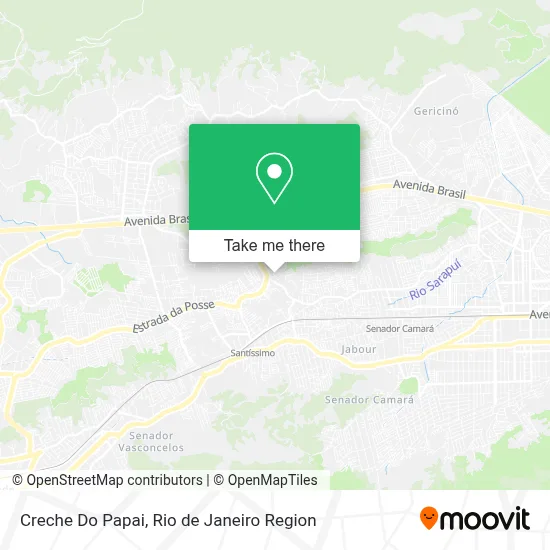 Creche Do Papai map