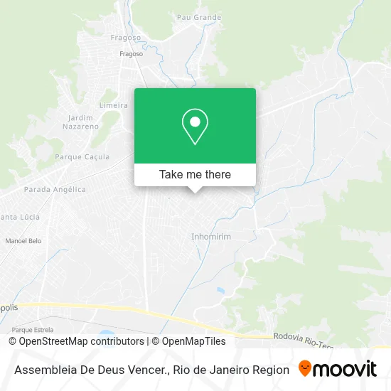 Assembleia De Deus Vencer. map