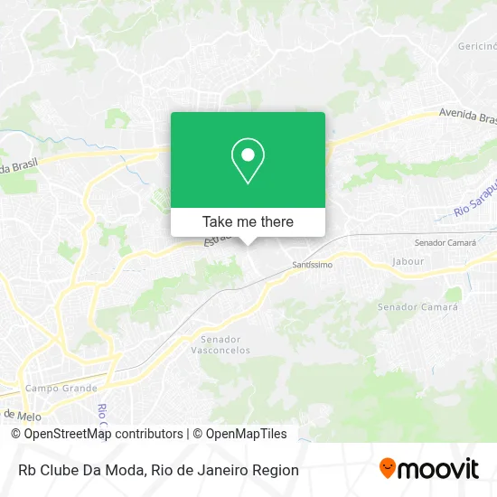 Rb Clube Da Moda map