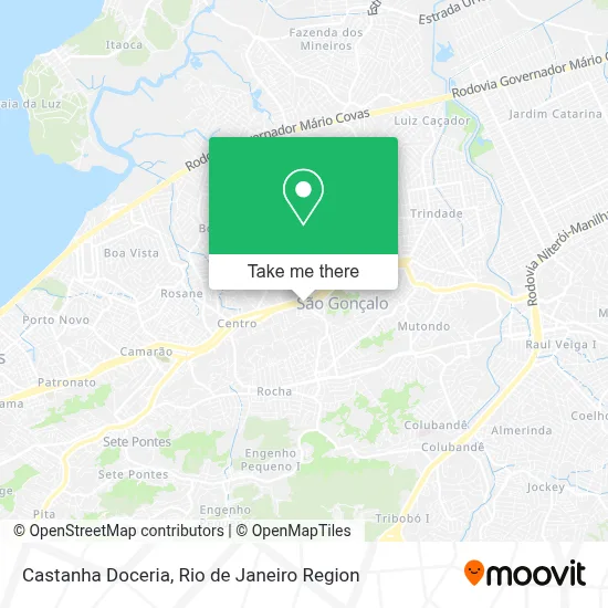 Castanha Doceria map