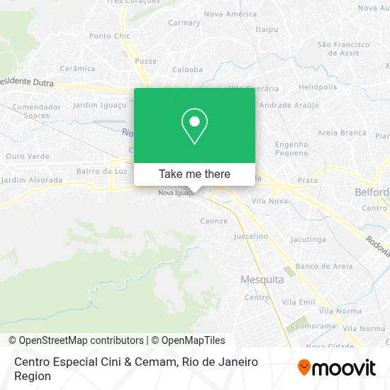 Centro Especial Cini & Cemam map