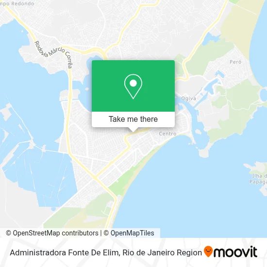 Administradora Fonte De Elim map