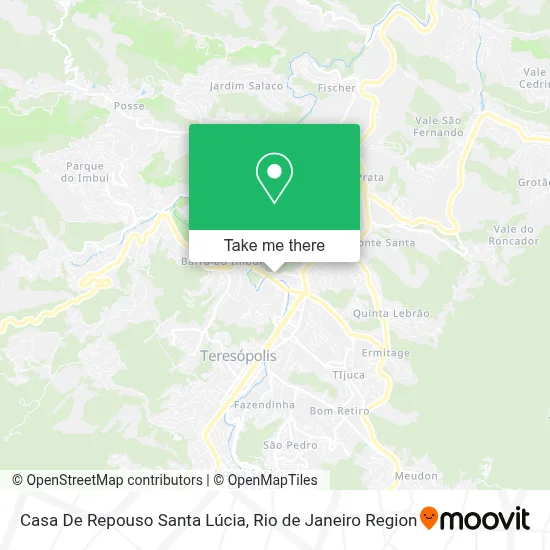 Casa De Repouso Santa Lúcia map