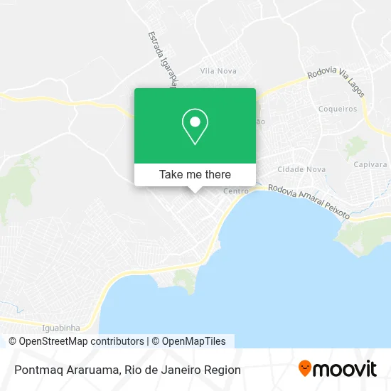 Pontmaq Araruama map
