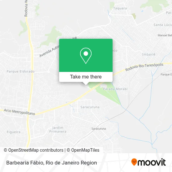 Barbearia Fábio map