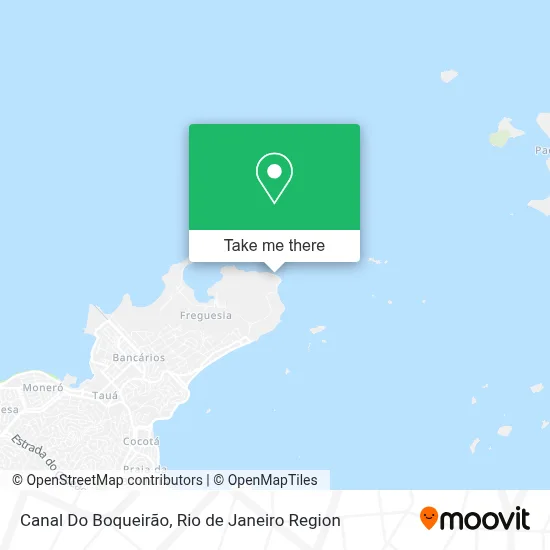 Canal Do Boqueirão map