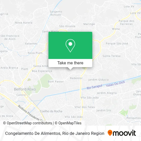 Congelamento De Alimentos map