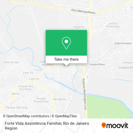 Forte Vida Assistência Familiar map