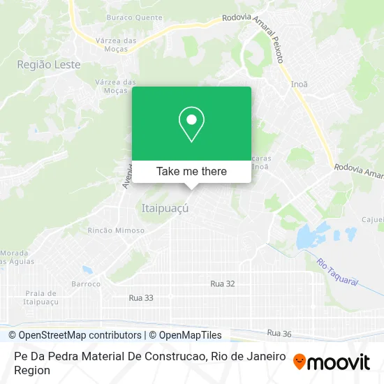 Pe Da Pedra Material De Construcao map