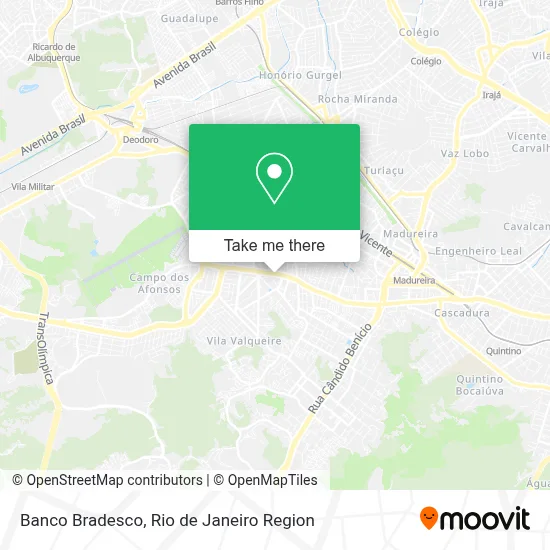 Banco Bradesco map