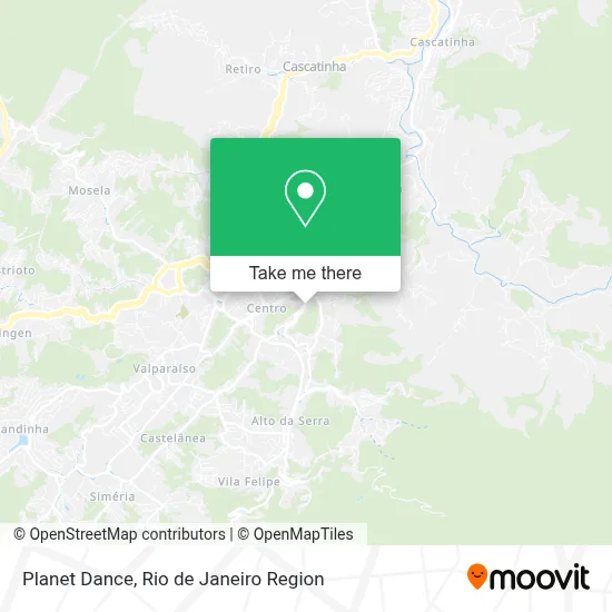 Planet Dance map
