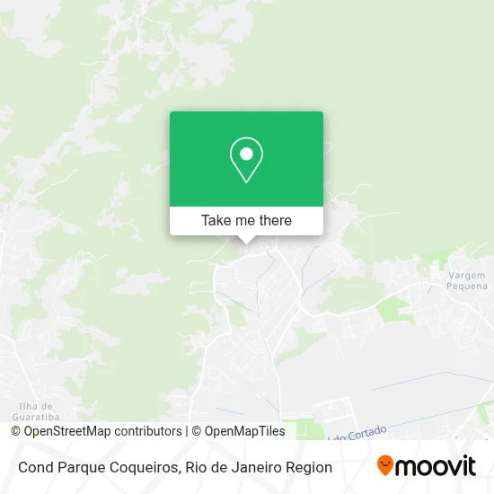Cond Parque Coqueiros map