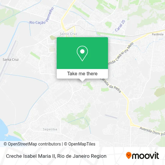 Creche Isabel Maria II map