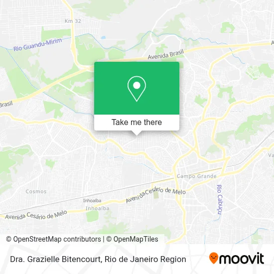 Dra. Grazielle Bitencourt map