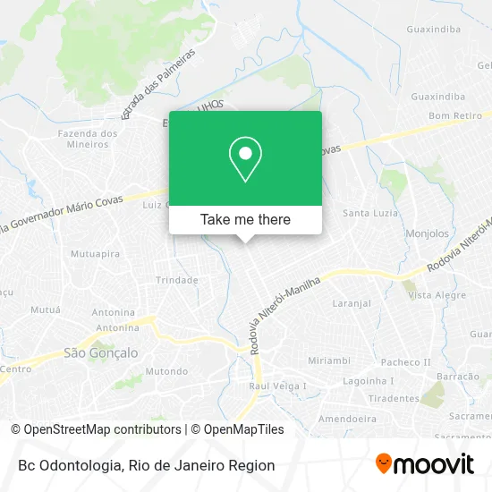 Bc Odontologia map