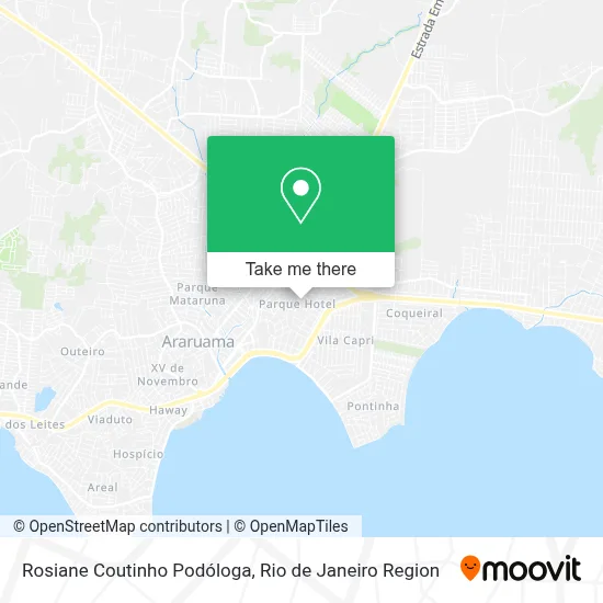 Rosiane Coutinho Podóloga map