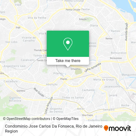 Condominio Jose Carlos Da Fonseca map
