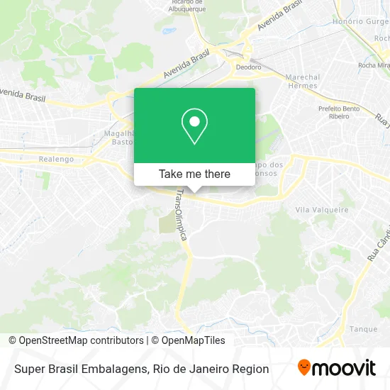 Super Brasil Embalagens map