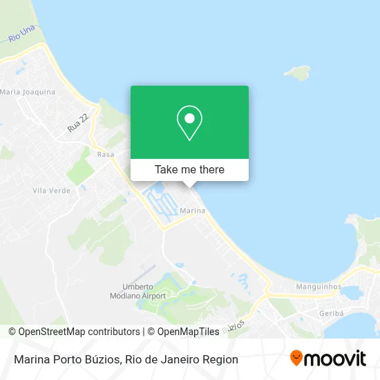 Marina Porto Búzios map