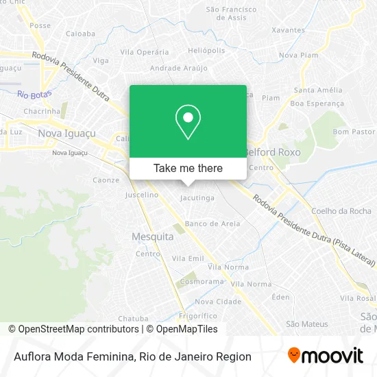 Auflora Moda Feminina map