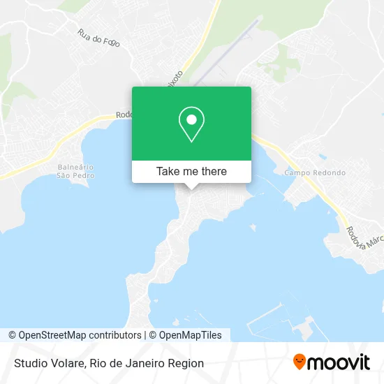Studio Volare map