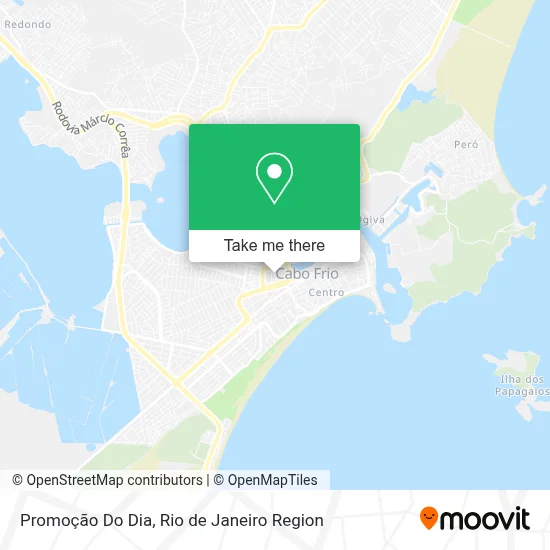Promoção Do Dia map