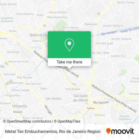 Metal Tec Embuchamentos map