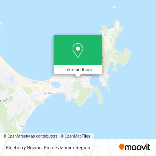 Blueberry Buzios map