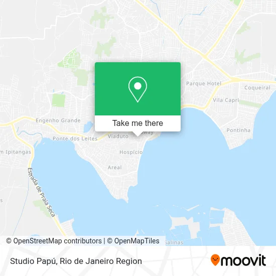 Studio Papú map