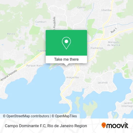 Campo Dominante F.C map