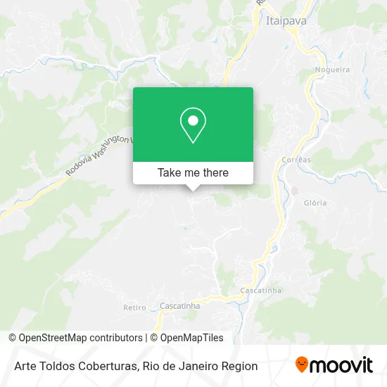Arte Toldos Coberturas map