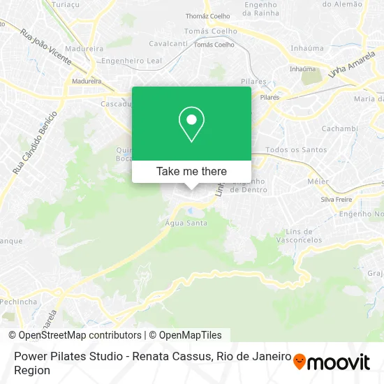 Power Pilates Studio - Renata Cassus map