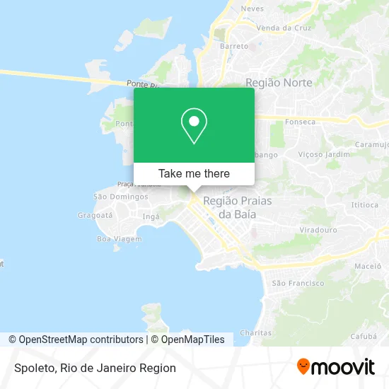 Spoleto map