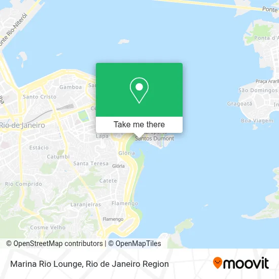 Marina Rio Lounge map
