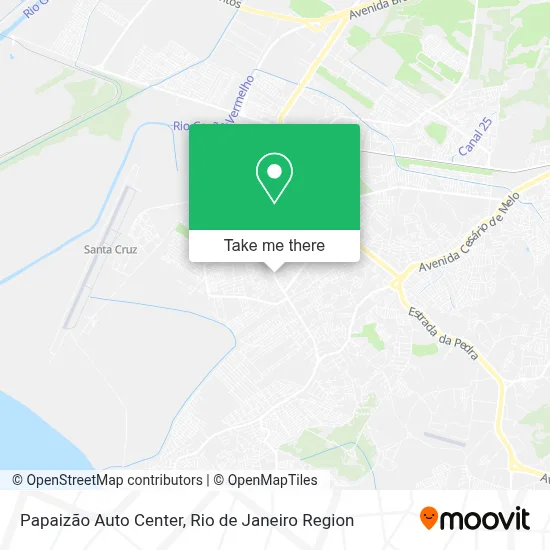 Papaizão Auto Center map