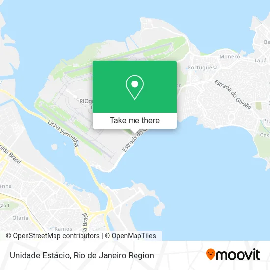 Unidade Estácio map