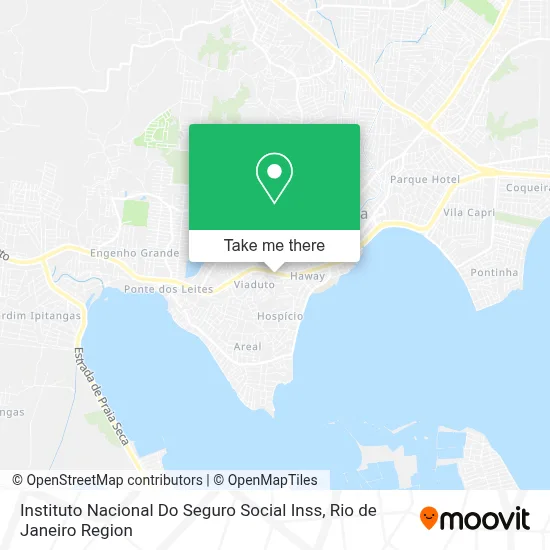 Instituto Nacional Do Seguro Social Inss map