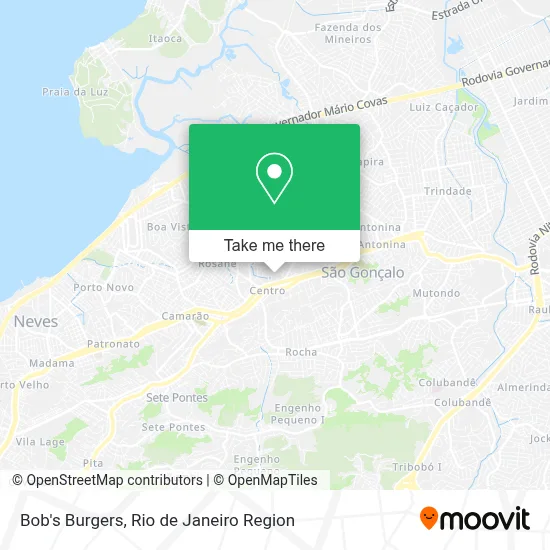 Bob's Burgers map