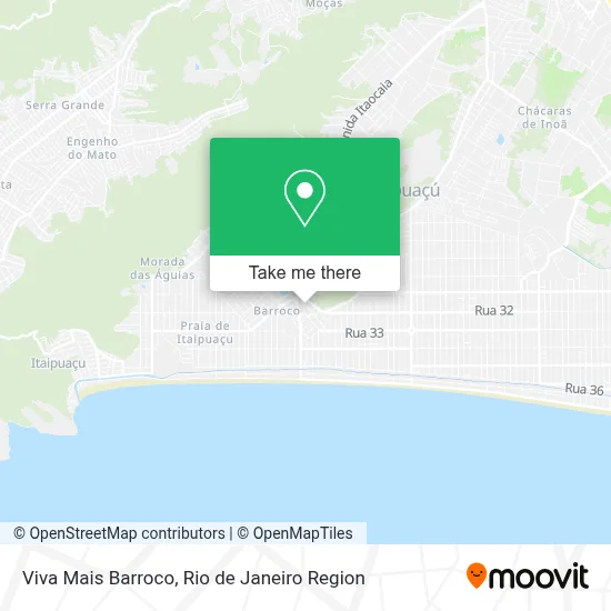 Viva Mais Barroco map