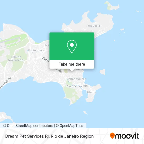 Dream Pet Services Rj map