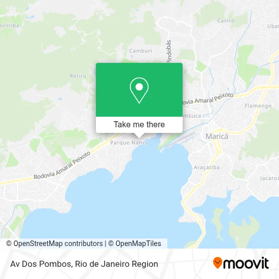 Av Dos Pombos map