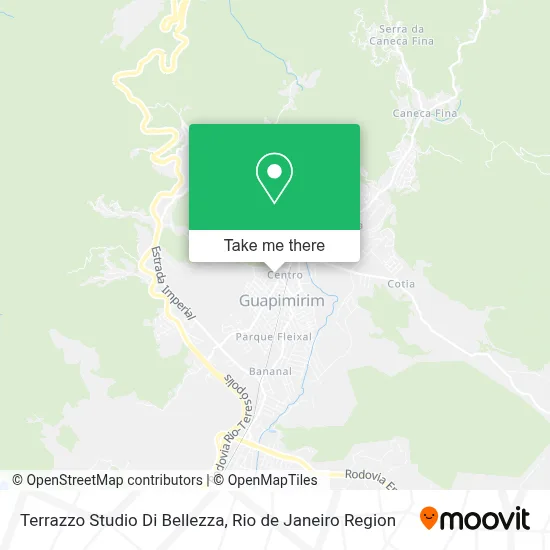Terrazzo Studio Di Bellezza map