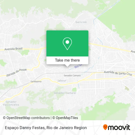 Espaço Danny Festas map