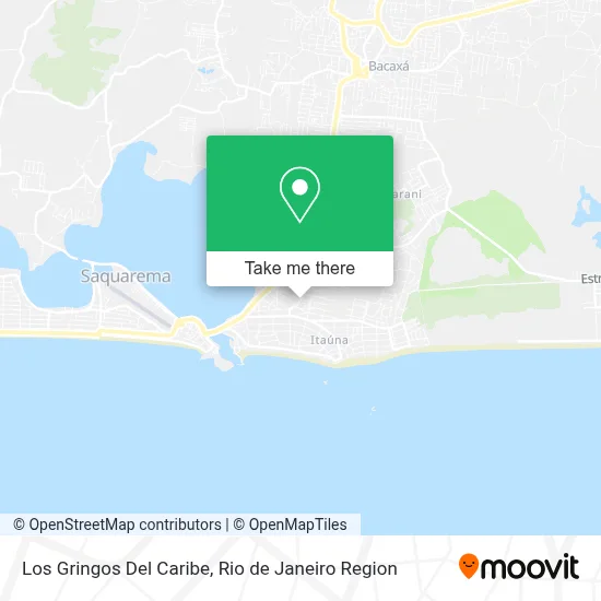 Los Gringos Del Caribe map
